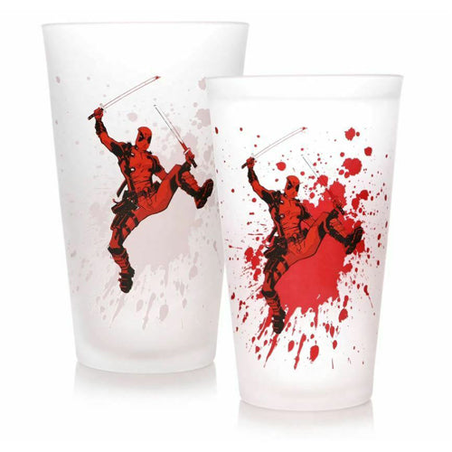 Deadpool Excessive Large Cold Change Glass
