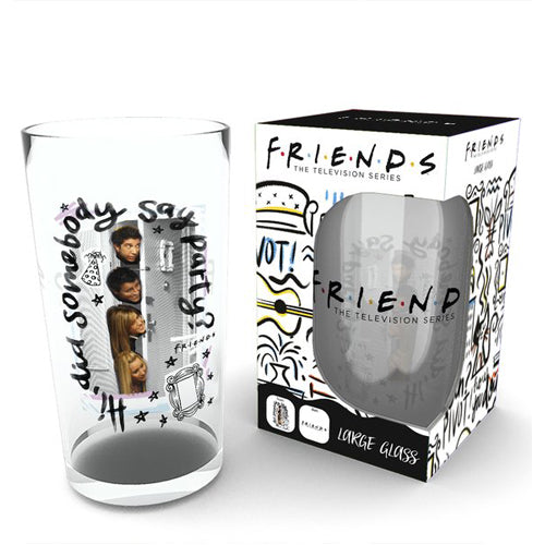 Friends Party Large Glass