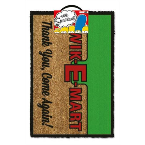 The Simpsons Kwit-E-Mart Door Mat