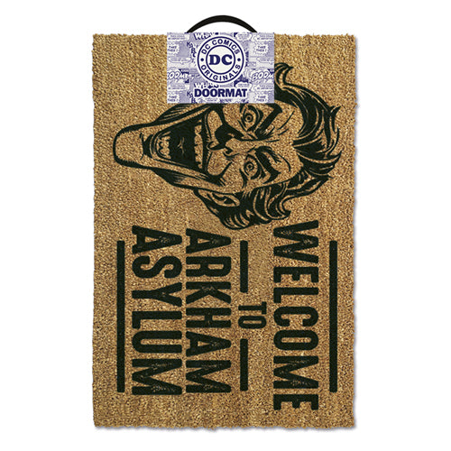 The Joker Welcome to Arkham Asylum Door Mat