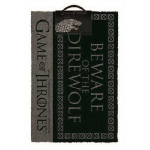 Game of Thrones Beware of the Direwolf Door Mat