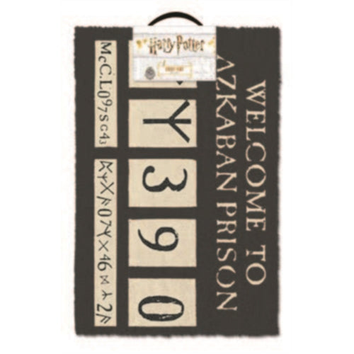 Harry Potter Welcome to Azkaban Door Mat