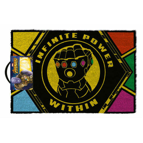 Marvel Avengers Infinite Power Within Door Mat