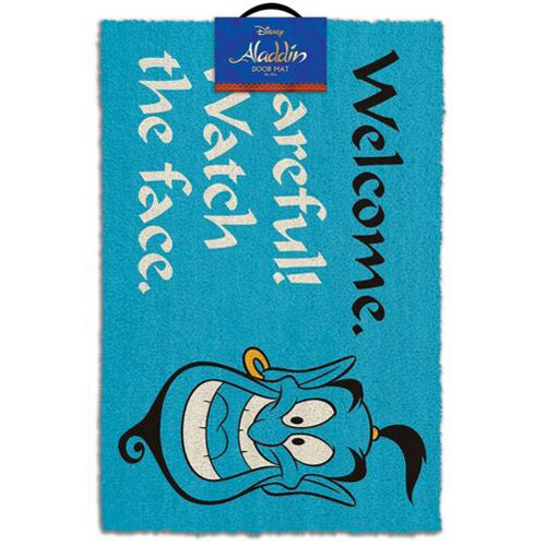 Disney Aladdin Watch the Face Door Mat