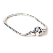Silver Charm Bracelet 17cm