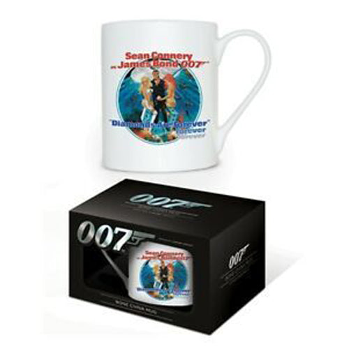 James Bond - Diamonds Are Forever (Bone China) Mug
