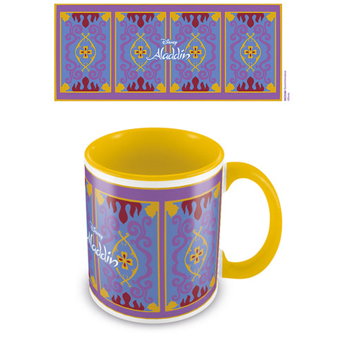 Amazing Aladdin - Magic Carpet (Yellow Coloured Inner) Mug