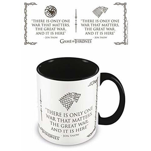 Game of Thrones - War (Black Coloured Inner) Mug