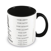 Game of Thrones - For The Throne (Black Coloured Inner) Mug