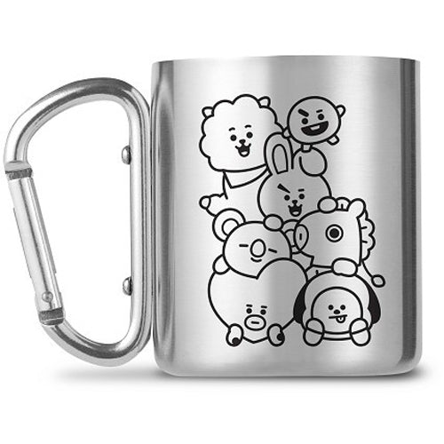 BT21 Pile Up Carabiner Mug