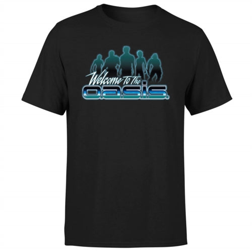Welcome To The Oasis T-Shirt - Black - S