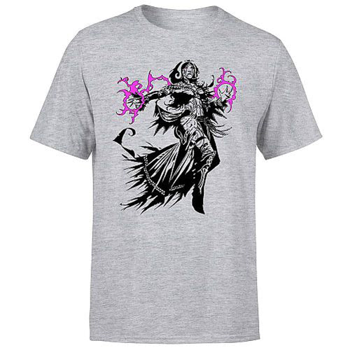 MTG - Liliana Character Art T-Shirt - Grey - XL