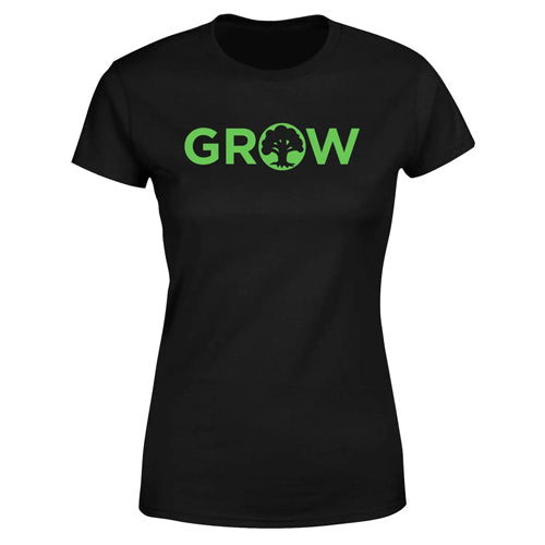 Magic: the Gathering-Grow Womens T-Shirt - Black - S