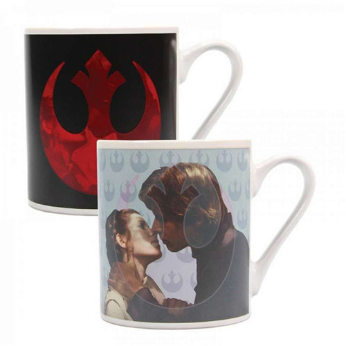 Princess Leia and Han Solo Heat Changing Mug