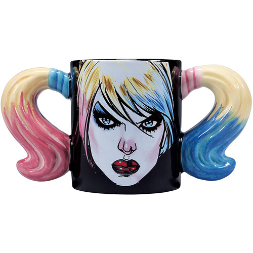 Harley Quinn Love Sucks Shaped Mug