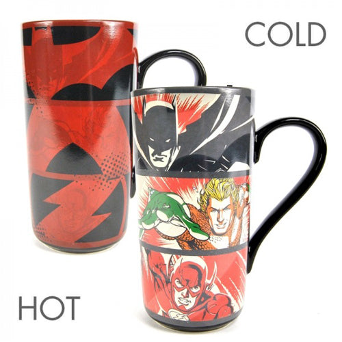 Justice League Heat Changing Latte Mug