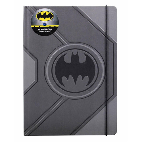 Batman Black Logo A5 Notebook