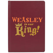 Harry Potter King Weasley A5 Notebook
