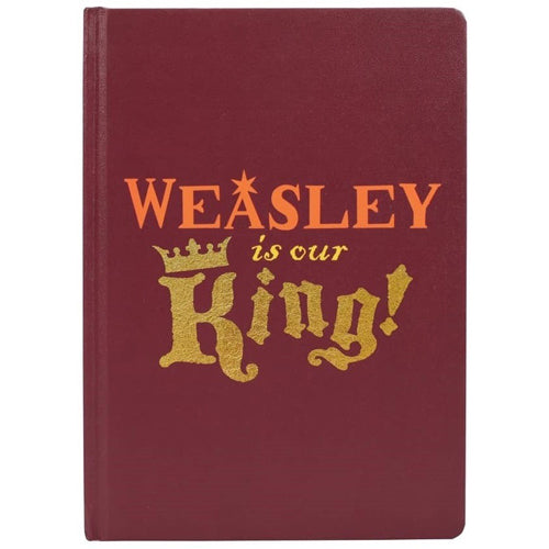 Harry Potter King Weasley A5 Notebook