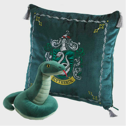Harry Potter Slytherin House Mascot Plush and Cushion