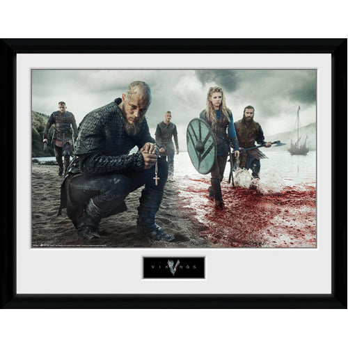 Blood Landscape Framed Print 30cm x 40cm
