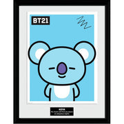 BT21 Koya Framed Print 30cm x 40cm