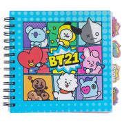 BT21 Notebook With Dividers