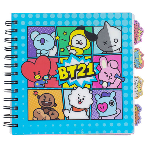 BT21 Notebook With Dividers