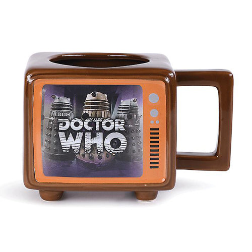 Doctor Who Retro TV Heat Change Mug