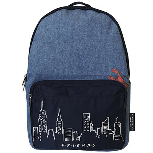 Friends Denim Backpack (Lobster)
