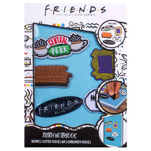 Friends Velcro Notebook With Patches