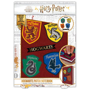 Harry Potter Velcro Notebook With Patches
