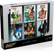 James Bond Movie Poster 1000 Pce