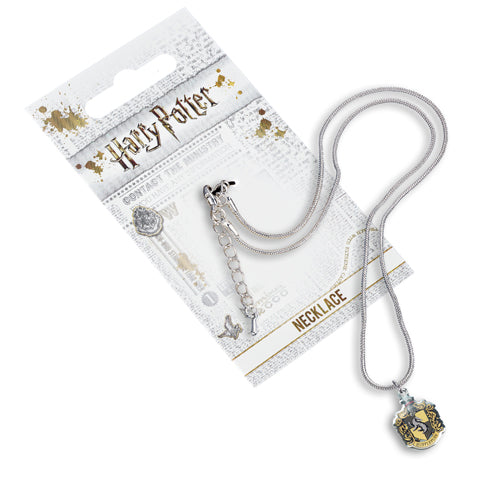 Hufflepuff Crest Slider Necklace