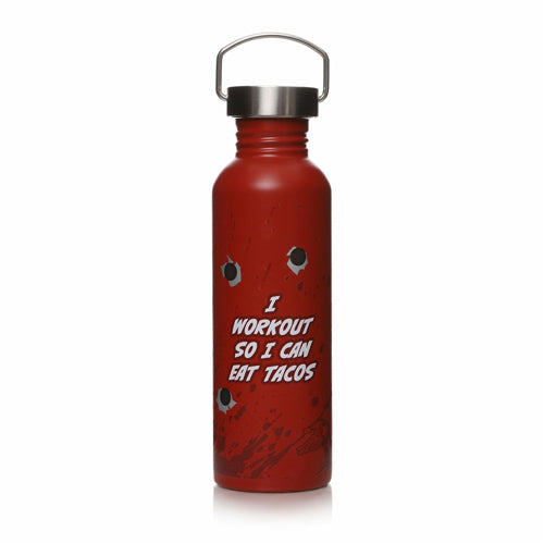 Marvel Deadpool Workout - Water Bottle (Metal)