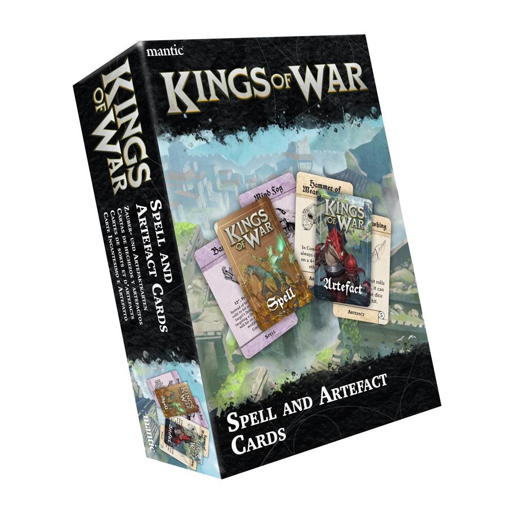 Kings of War: Spell and Artefact Cards
