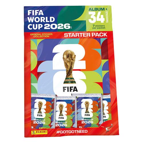 FIFA World Cup 2026 Official Sticker Collection - Starter Pack