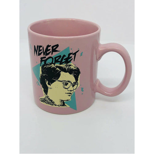 Loungfly Mugs Stranger Things Never Forget Barb Pink