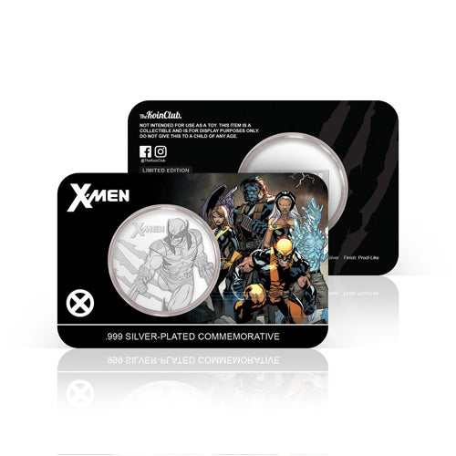 X-Men Pure Silver 32mm Commemorative