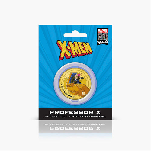 Professor X Gold-Plated Commemorative