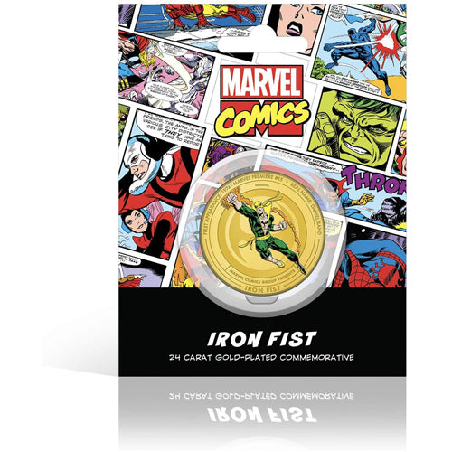 Classic Heroes: Iron Fist Gold-Plated Commemorative