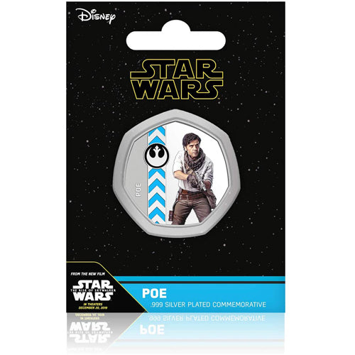 Poe Silver-Plated Commemorative