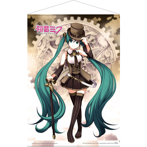 Hatsune Miku Steampunk Wall Scroll
