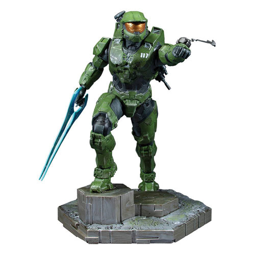 Halo Infinite Master Chief with Grappleshot PVC Statue Halo Infinite Master Chief with Grappleshot