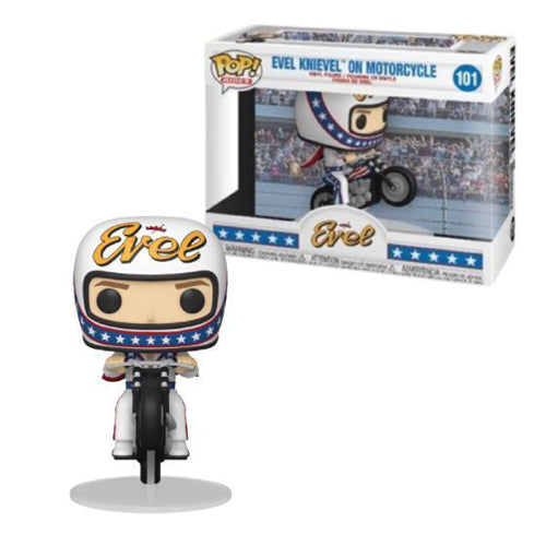 Funko POP! Rides: Evel Knievel - Evel Knievel on Motorcycle