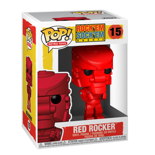 Funko POP!: Rock 'Em Sock 'Em Robots - Red Rocker
