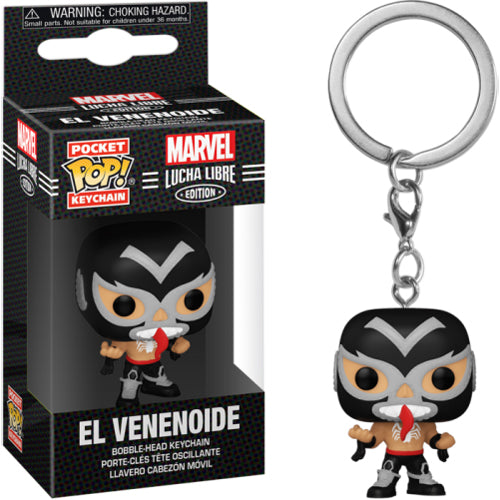 Funko POP! Keychain: Marvel Lucha Libre - El Venenoide
