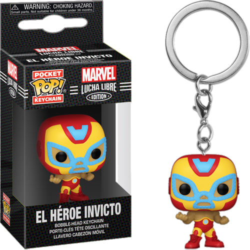 Funko POP! Keychain: Marvel Lucha Libre - El Heroe Invicto