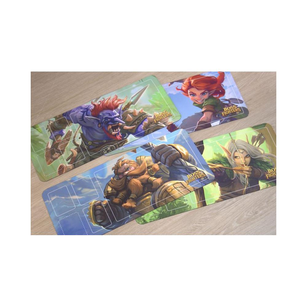 Boss Fighters QR Playmats