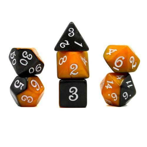 Dice Set Fable: Puss in Boots (Orange/ Black)